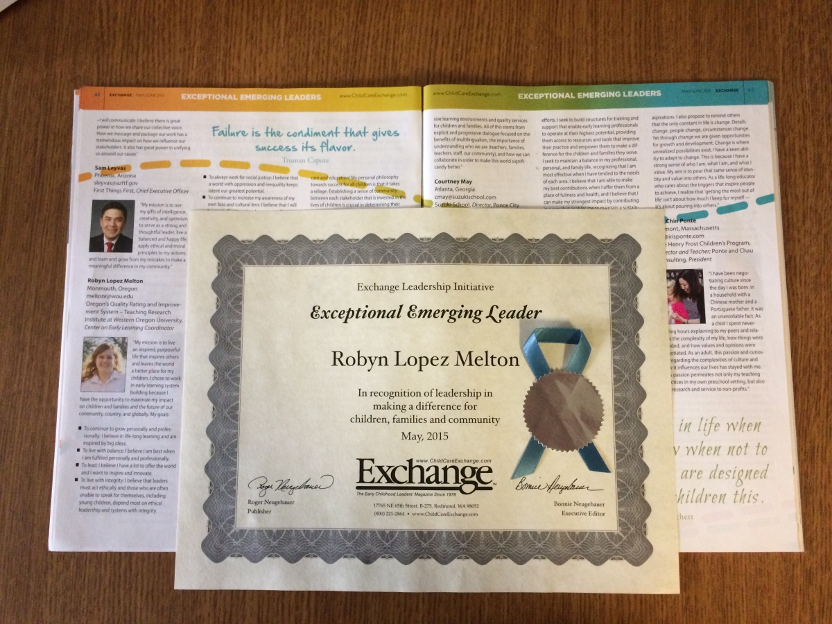 Emerging Leader Certificate